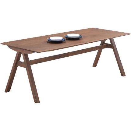 ADEN II (200x85cm Rubberwood - Walnut) Dining Table*