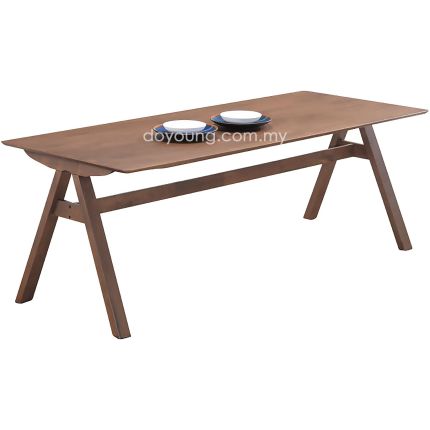 ADEN II (150x80/200x85cm Rubberwood) Dining Table*