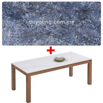 HACCA Stone+ (180x90cm Ceramic AFRICAN BLUE) Dining Table