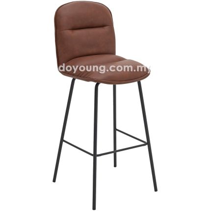 AIDEN II (SH76cm Faux Leather) Bar Chair*