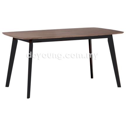 BAYLEE (150x90cm MDF - Black) Dining Table*
