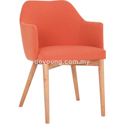 ALARIC II (Oak, Orange) Armchair*