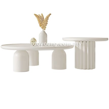 ALBEN (Ø90,50cm Set-of-2) Coffee Tables