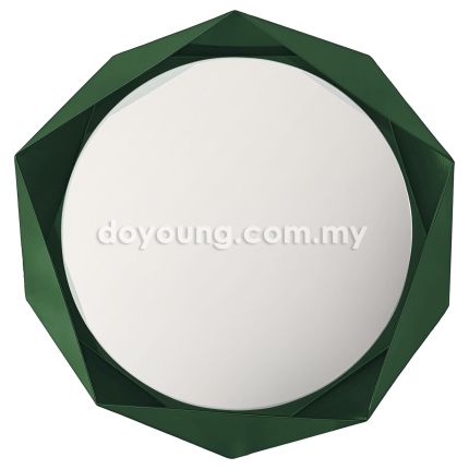 KALEY (Ø60cm Dark Green) Wall Mirror