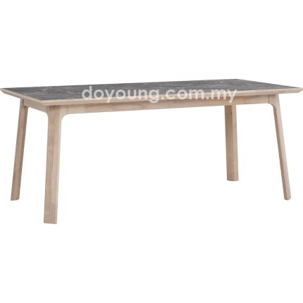 ARVID III (180x90cm Whitewash) Dining Table