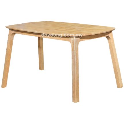 ARVID (150x90cm Rubberwood - Oak) Dining Table