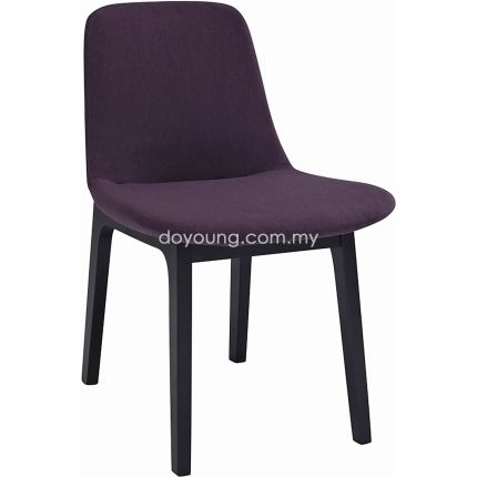 VENTURA (Violet/Wood) Side Chair (EXPIRING replica)*