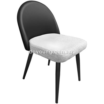 LAWSON (Faux Leather+Fabric) Side Chair