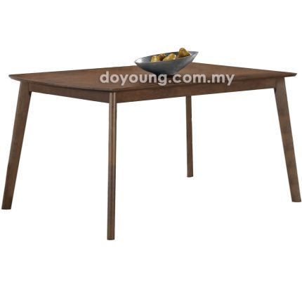 BAYLEE+ IV (150x90cm Rubberwood - Walnut) Dining Table*