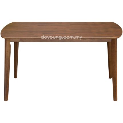 BAYLEE+ III (142x87cm Rubberwood - Walnut) Dining Table*