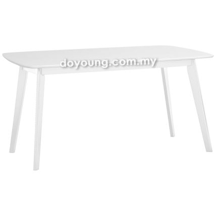 BAYLEE+ IV (150x90cm Rubberwood - White) Dining Table*
