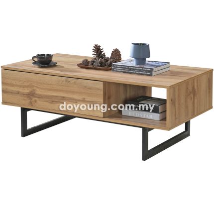 BAYSILIA (120x60cm Dark Oak) Coffee Table