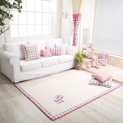 CANDY PINK Made-in-Korea (150x200cm) Cotton Rug