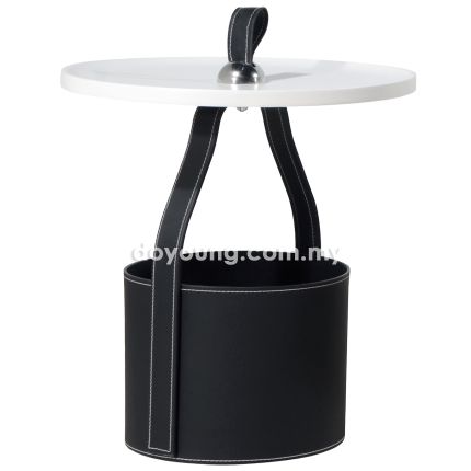 BLOWE II (Ø45H51cm Black) Side Table