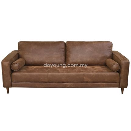 BOVINE (210cm) Sofa with 2 Bolster Pillows (CUSTOM)