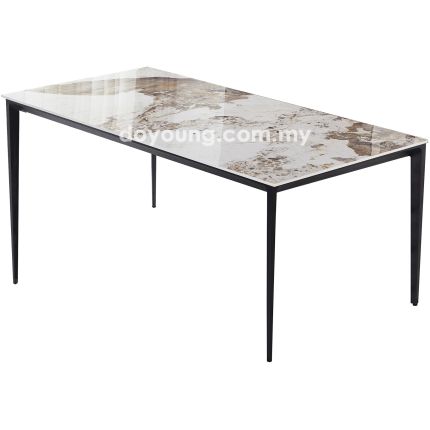 CEYTHIN II (180x90cm Glossy Sintered Stone) Dining Table