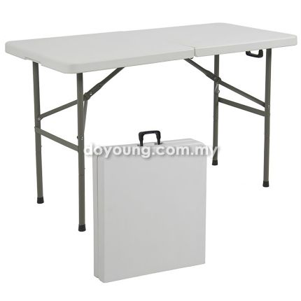 MUOVI (122x61cm HDPE) Foldable Banquet Table (Foldable Top & Leg)