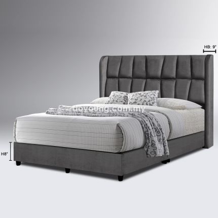HUSK II (Queen - Grey) Bed Frame