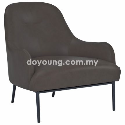 BRYCE (75cm Dark Brown) Lounge Chair 