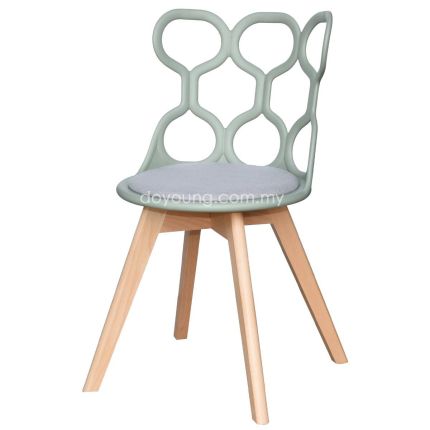 LRYONA (Grey Polypropylene) Side Chair
