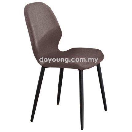 BEETLE V (Fabric - Brown) Side Chair