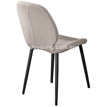BEETLE V (Fabric - Light Taupe) Side Chair