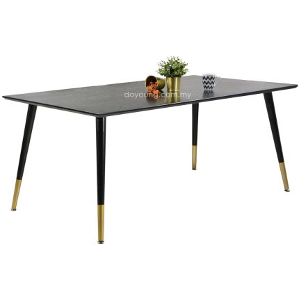 KASPER (180x90cm Gold) Dining Table