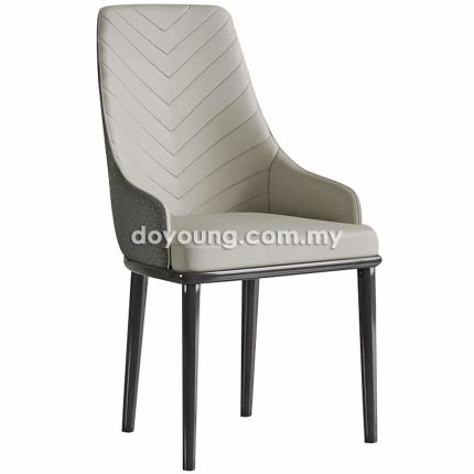 CAITLIN X (Faux Leather) Side Chair