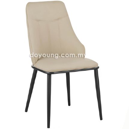 CAITLIN X (Faux Leather) Side Chair