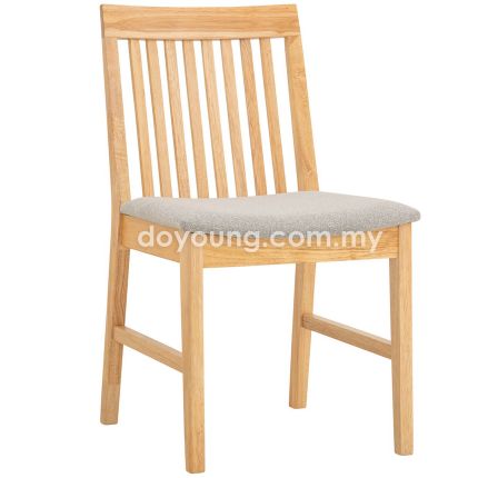 CAMRIE (Rubberwood, Fabric) Side Chair
