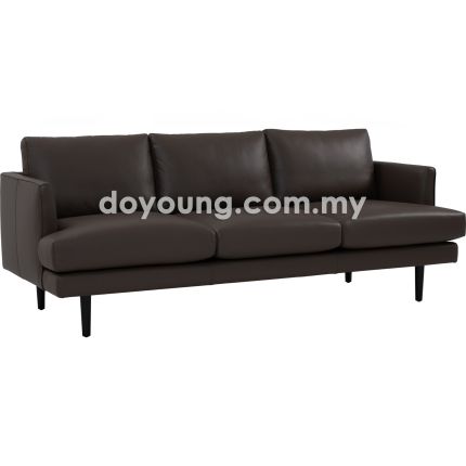 DUSTER II (217cm Leather - Brown) Sofa 