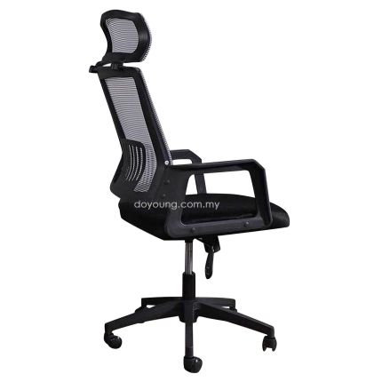 CARLSON (52cm Grey) High Back Executive Chair*