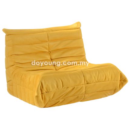 CATERPILLAR III (88cm Microfibre, Yellow) Moulded Foam Easy Chair
