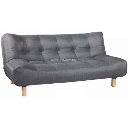 OLWEN (186cm Small Double, Fabric - Grey) Sofa Bed (EXPIRING)*