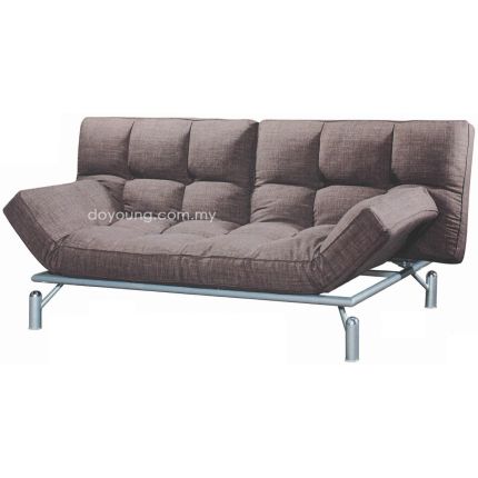 LEALIE (200cm Small Double, Fabric - Brown) Sofa Bed