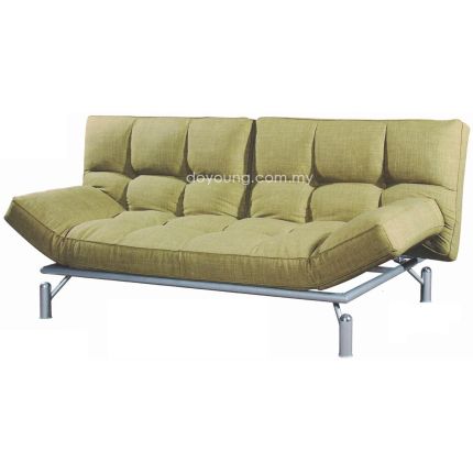 LEALIE (200cm Small Double, Fabric - Light Green) Sofa Bed