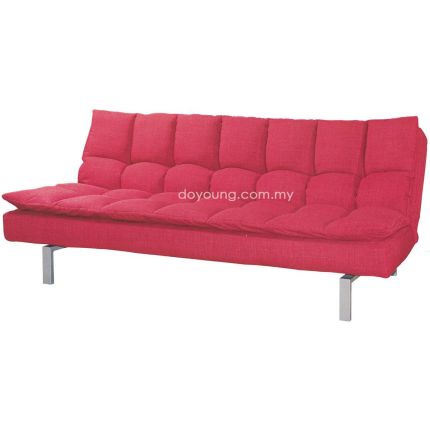 BLAINE (200cm Small Double, Fabric - Red) Sofa Bed