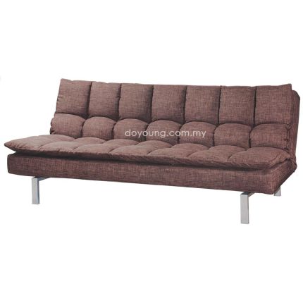 BLAINE (200cm Small Double, Fabric - Brown) Sofa Bed
