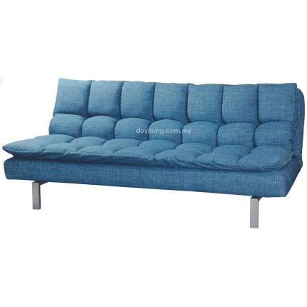 BLAINE (200cm Small Double , Fabric - Blue) Sofa Bed