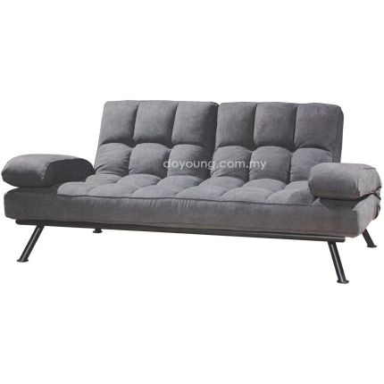 CAMALEO (190cm Small Double, Fabric - Grey) Sofa Bed*
