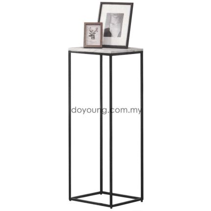 KELSEY (H103cm) Flower Stand with Faux Marble Top