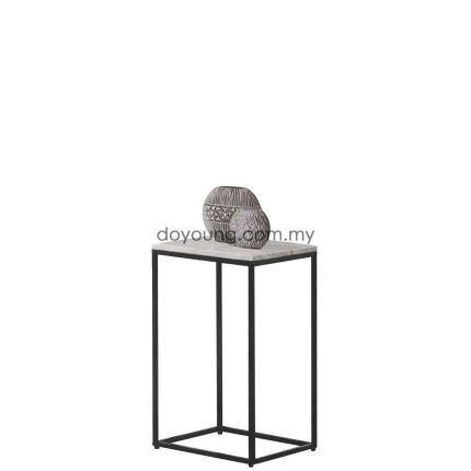 KELSEY (H63cm) Flower Stand with Faux Marble Top