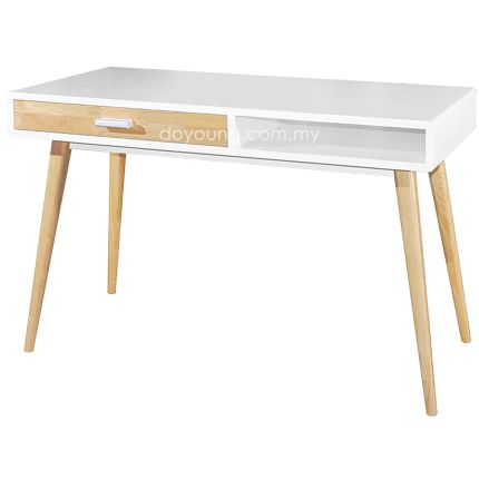 CELINE (120x60cm Rubberwood - White) Working Desk*
