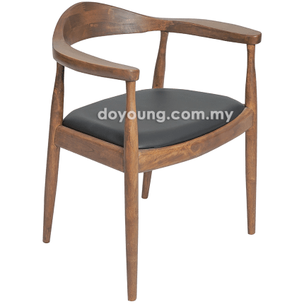 KENNEDY (Faux Leather Seat) Armchair 