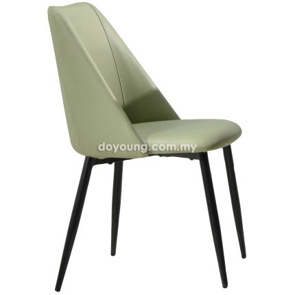 LEAH II (Green) Side Chair