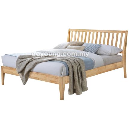CHIRON (Queen - Oak) Bed Frame 
