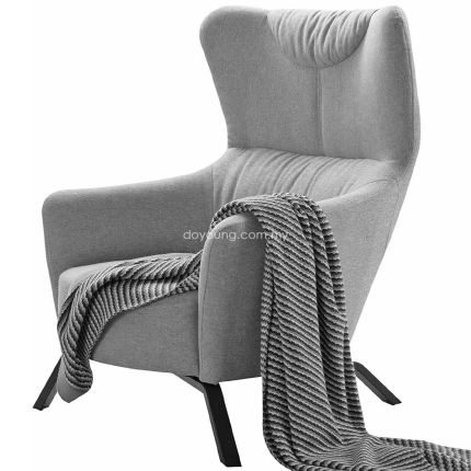 CHENEY (70cm Light Grey) Armchair