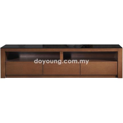CHESTER (183cm) TV Console with Glass Top (EXPIRING)