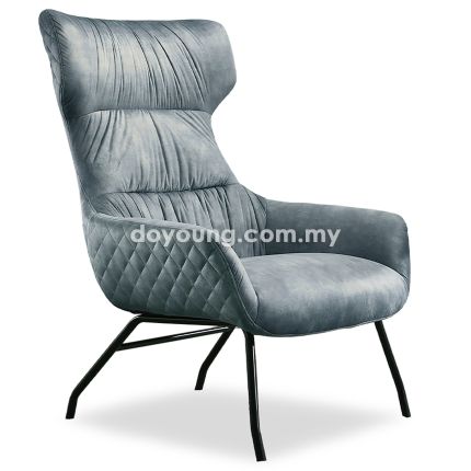 CHETAN (103cm Light Grey) Armchair 