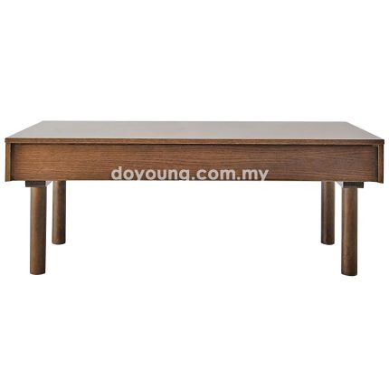 VALDIS (120x59cm Walnut) Coffee Table with Drawer*